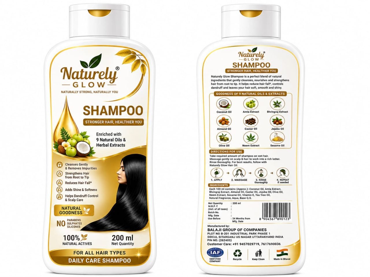 Natural shampoo 100 gm